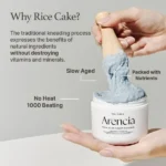 شوینده و اسکراب روزانه صورت برنج موچی و زوفای آبی آرنسیا Arencia حجم ۱۲۰ گرم - Image 4
