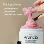 شوینده و اسکراب روزانه صورت رز هیپ و برنج موچی آرنسیا Arencia حجم ۱۲۰ گرم - Image 8
