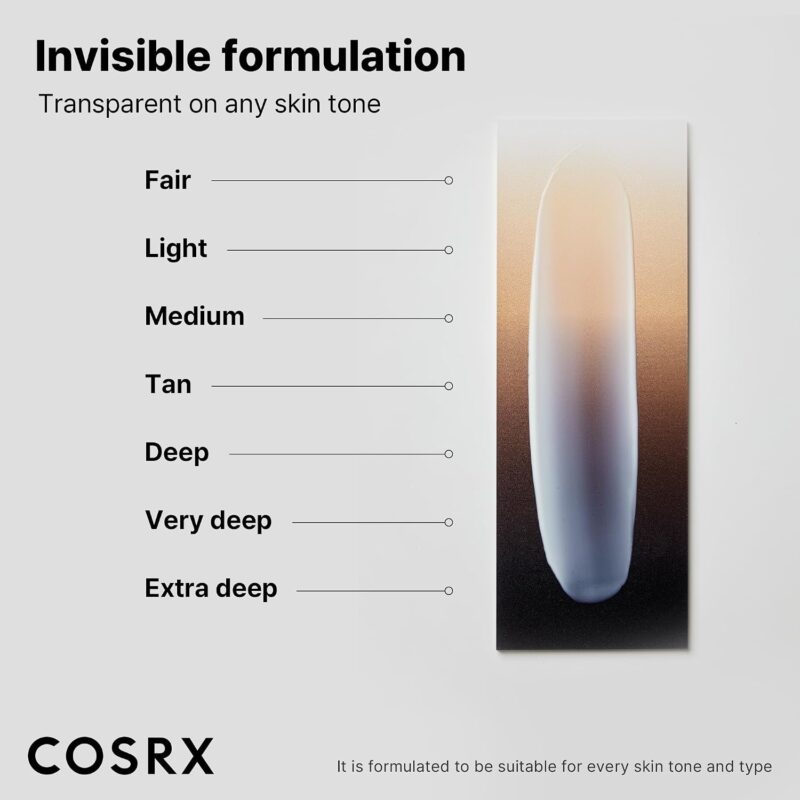 ضدآفتاب مرطوب کننده و بدون ایجاد سفیدی کوزارکس COSRX Ultra Light Invisible Sunscreen SPF50 حجم 50 میل - Image 5