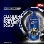 شامپو ضد شوره مردانه کلیر CLEAR Deep Cleanse با زغال فعال و پوست مرکبات حجم ۶۵۰ میل - Image 5