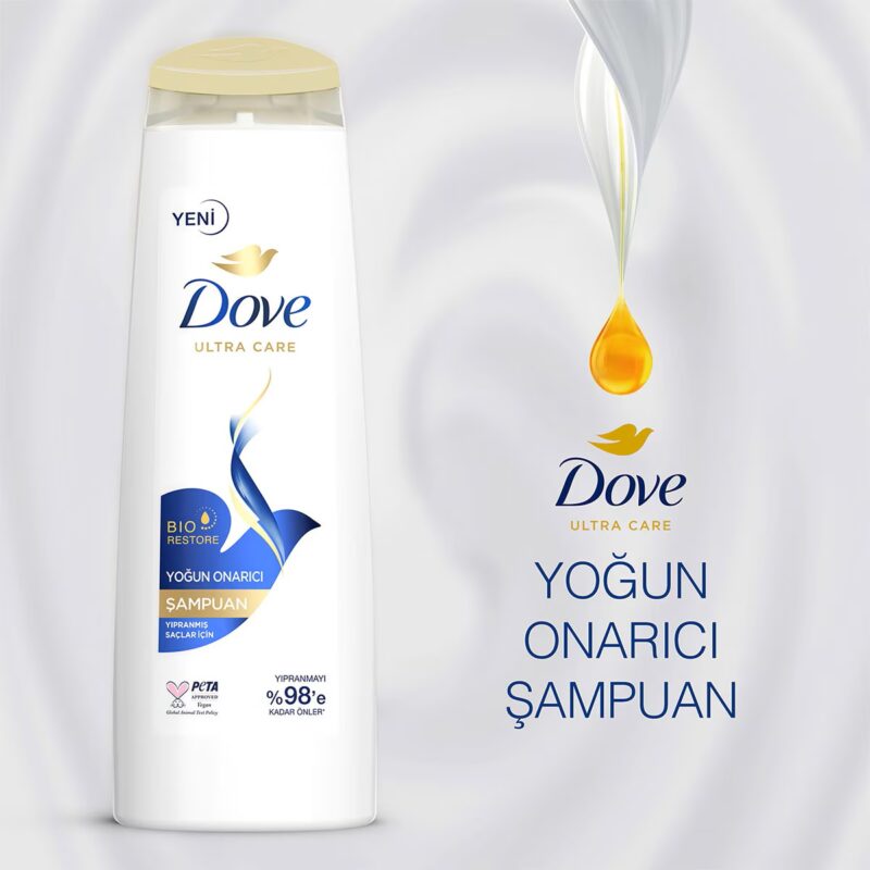 شامپو ترمیم‌کننده و تقویت‌کننده داو Dove amino serum مناسب موهای آسیب‌دیده حجم 350 میل - Image 3