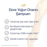 شامپو ترمیم‌کننده و تقویت‌کننده داو Dove amino serum مناسب موهای آسیب‌دیده حجم 350 میل - Image 4