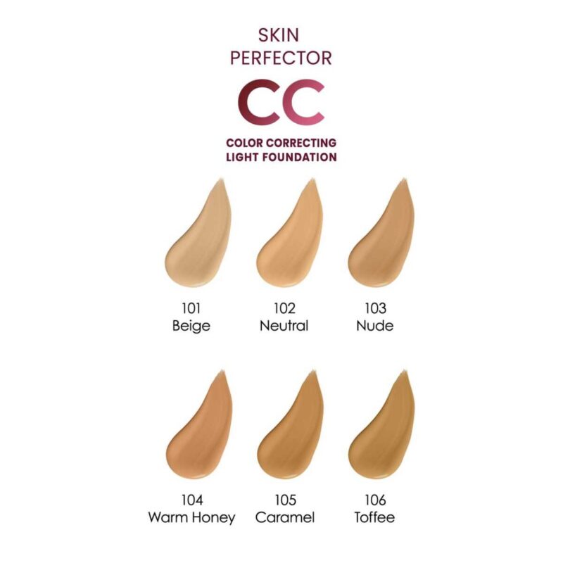 سی سی کرم گلدن رز Golden Rose Skin Perfect شماره 103 رنگ NUDE - Image 2