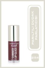 لیپ گلاس شاین‌دار گلدن رز Golden Rose Mood Shimmer Lip Glaze شماره ۲۵۴ رنگ Berry Spark - Image 3