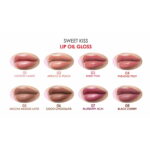 لیپ گلاس براق گلدن رز Golden Rose Sweet Kiss رنگ Coco Chocolate شماره 06 - Image 3