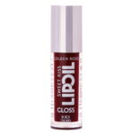 لیپ گلاس براق گلدن رز Golden Rose Sweet Kiss رنگ Black Cherry شماره 08