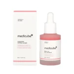 سرم PDRN صورتی آبرسان و تقویت‌کننده سد دفاعی پوست مدیکیوب MEDICUBE PDRN Pink Peptide Serum حجم 30 میل