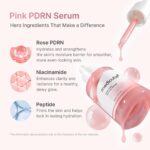 سرم PDRN صورتی آبرسان و تقویت‌کننده سد دفاعی پوست مدیکیوب MEDICUBE PDRN Pink Peptide Serum حجم 30 میل - Image 3