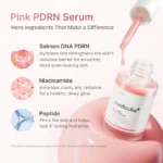 سرم PDRN صورتی آبرسان و تقویت‌کننده سد دفاعی پوست مدیکیوب MEDICUBE PDRN Pink Peptide Serum حجم 30 میل - Image 6