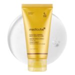 ماسک شب روشن‌کننده کوجیک اسید و زردچوبه مدی‌کیوب medicube kojic acid turmeric night حجم ۷۵ میل