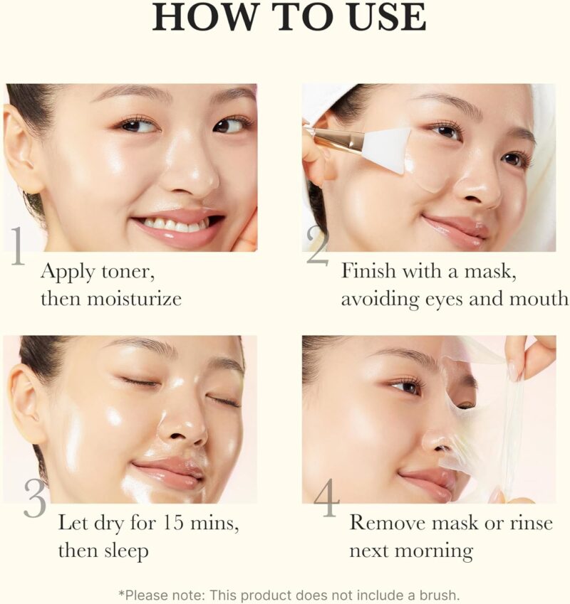 ماسک شب روشن‌کننده کوجیک اسید و زردچوبه مدی‌کیوب medicube kojic acid turmeric night حجم ۷۵ میل - Image 4