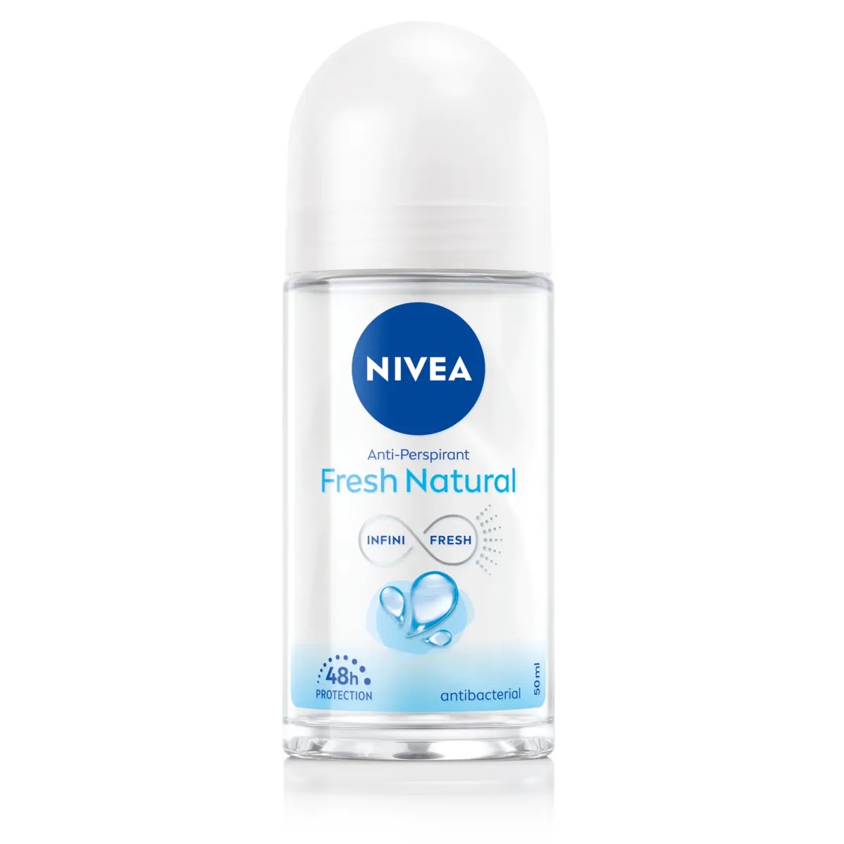 NIVEA Women Fresh Natural Deodorant Roll on 50ml مام رول ضد تعریق زنانه نیوآ Nivea Fresh Natural حجم 50 میل - Image 1