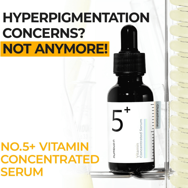 سرم صورت ویتامین غلیظ نامبوزین شماره 5 Numbuzin 5+ Vitamin Concentrated حجم 30 میل - Image 2