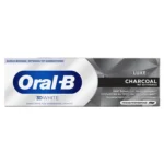 خمیر دندان سفیدکننده 3D وایت زغالی اورال-بی Oral-B 3d White luxe charcoal whitening حجم 75 میل