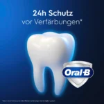 خمیر دندان سفیدکننده 3D وایت زغالی اورال-بی Oral-B 3d White luxe charcoal whitening حجم 75 میل - Image 4