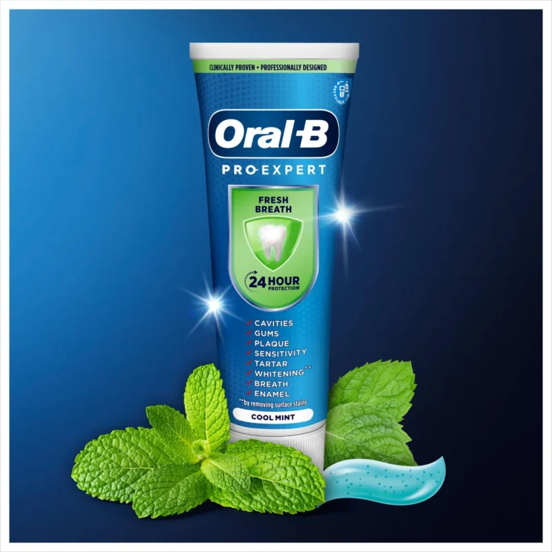 خمیر دندان اورال بی Oral-B Pro Expert Fresh Breath حجم 75 میل - Image 4