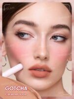 رژ لب مایع مات محوکننده مارشمالو پاف شیگلم Sheglam شماره 002 رنگ Gotcha - Image 2