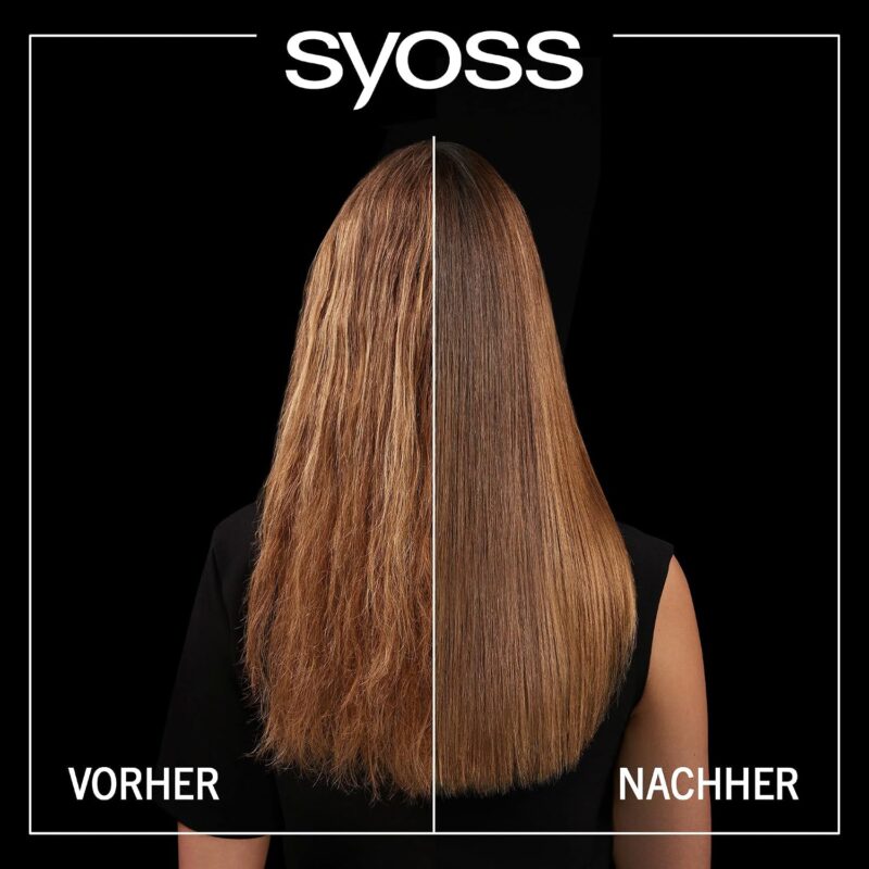 اسپری دوفاز محافظ حرارت و حالت‌دهنده مو سایوس syoss Keratin heat حجم ۲۰۰ میل - Image 3
