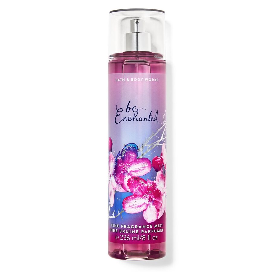 bath-body-works-Be Enchanted-fragrance-mist-236ml بادی اسپلش بث اند بادی ورکس Bath and Body Works رایحه Be Enchanted حجم 236 میل - Image 1
