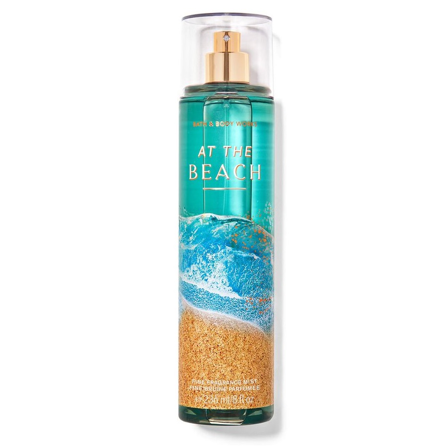 bath-body-works-at the beach-fine fragrance-mist-236ml بادی اسپلش بث اند بادی ورکس Bath and Body Works رایحه AT THE BEACH حجم 236 میل - Image 1