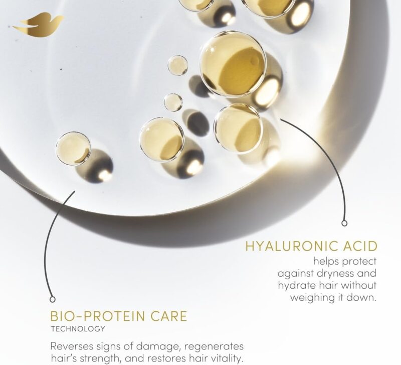شامپو آبرسان روزانه داو ove Hyaluronic Acid Daily Hydration حاوی هیالورونیک اسید حجم ۴۰۰ میل - Image 2