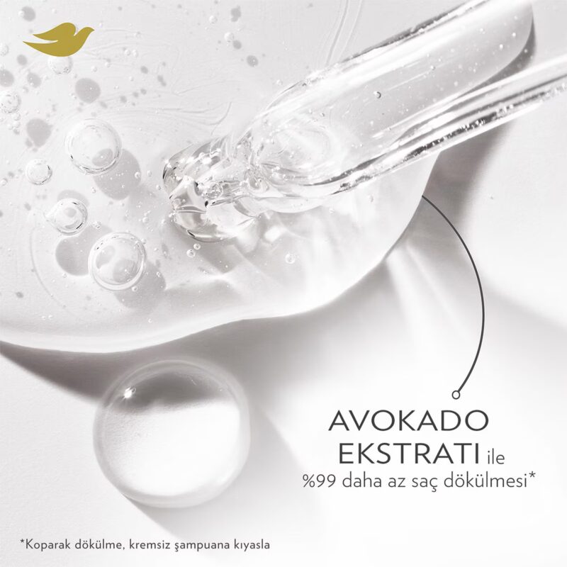 شامپو ضد ریزش و تقویت‌کننده مو داو Dove avocado با عصاره آووکادو حجم ۳۷۵ میل - Image 3