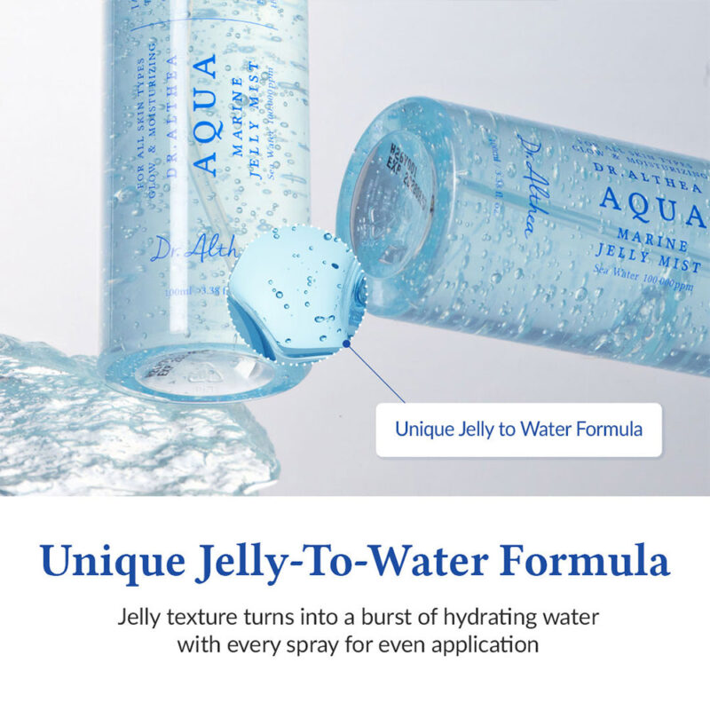 اسپری ژلی آبرسان آکوا مارین دکتر آلتیا DR ALTHEA AQUA MARINE حجم 100 میل - Image 2