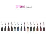 مداد چشم ژله ای گلدن رز Golden Rose Tattoo Gel شماره 102 رنگ Dark Brown - Image 3