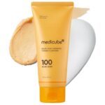 فوم شوینده کوجیک اسید و زردچوبه مدی کیوب Medicube Kojic Acid Turmeric Toning حجم 120 گرم