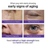 کرم دور چشم ضد چروک و لیفتینگ نامبوزین Numbuzin NAD Retinol Volumetox Eye Cream شماره 9 حجم 20 میل - Image 4