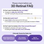 کرم دور چشم ضد چروک و لیفتینگ نامبوزین Numbuzin NAD Retinol Volumetox Eye Cream شماره 9 حجم 20 میل - Image 5