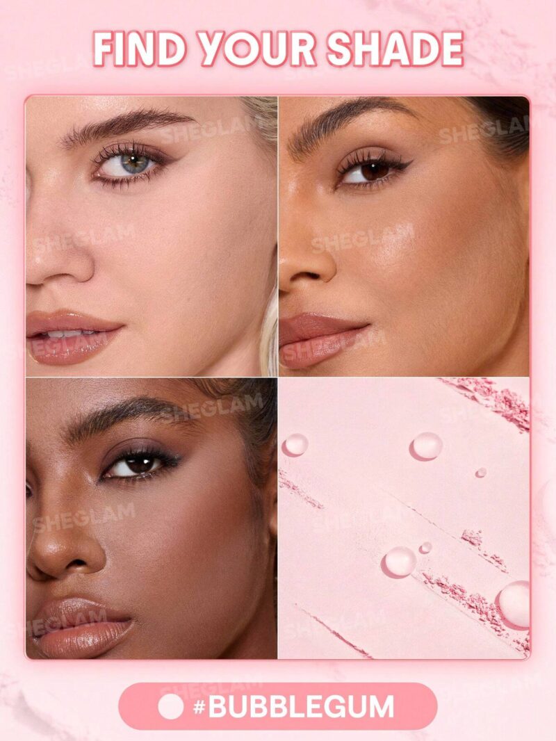 پودر فیکس دوکاره شیگلم sheglam Insta-Ready Ultra-Fine Blur & Lift رنگ Bubblegum - Image 5
