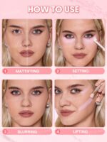 پودر فیکس دوکاره شیگلم sheglam Insta-Ready Ultra-Fine Blur & Lift رنگ Bubblegum - Image 6