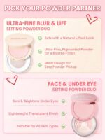 پودر فیکس دوکاره شیگلم sheglam Insta-Ready Ultra-Fine Blur & Lift رنگ Bubblegum - Image 7