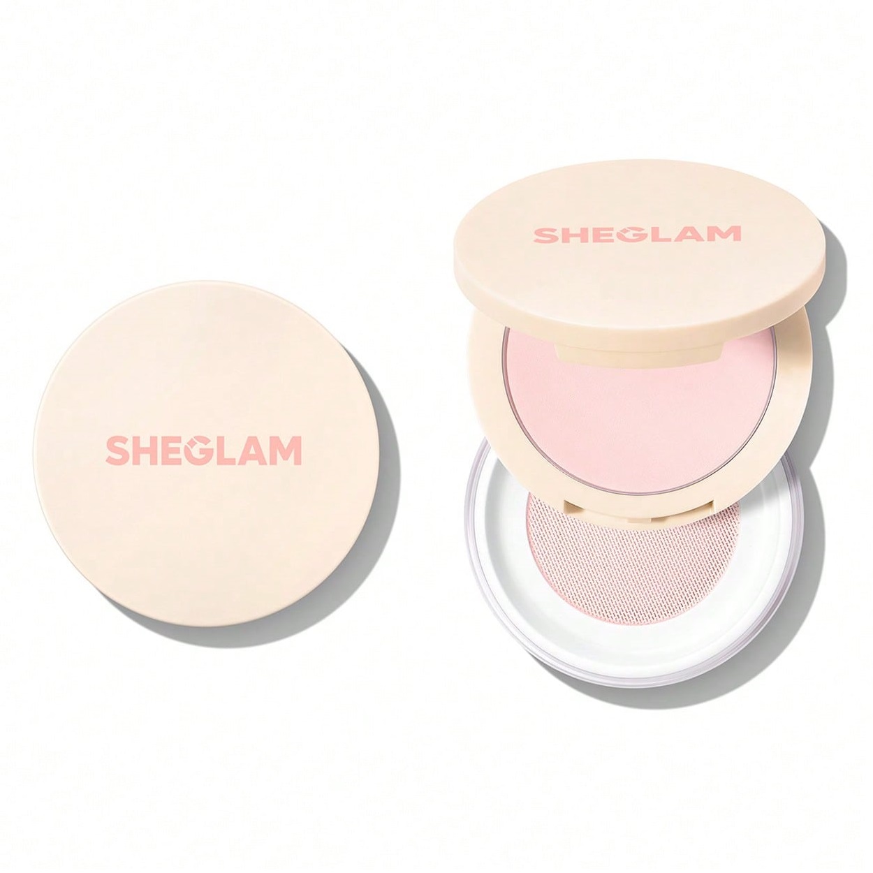 sheglam Insta-Ready Ultra-Fine Blur & Lift Setting Powder Duo-Bubblegum پودر فیکس دوکاره شیگلم sheglam Insta-Ready Ultra-Fine Blur & Lift رنگ Bubblegum - Image 1