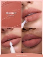 رژ لب مایع مات محوکننده مارشمالو پاف شیگلم Sheglam شماره 031 رنگ Milk Fluff - Image 2