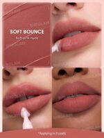 رژ لب مایع مات محوکننده مارشمالو پاف شیگلم Sheglam شماره 032 رنگ Soft Bounce - Image 2