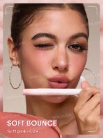 رژ لب مایع مات محوکننده مارشمالو پاف شیگلم Sheglam شماره 032 رنگ Soft Bounce - Image 3