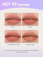 رژ لب مایع مات محوکننده مارشمالو پاف شیگلم Sheglam شماره 032 رنگ Soft Bounce - Image 9