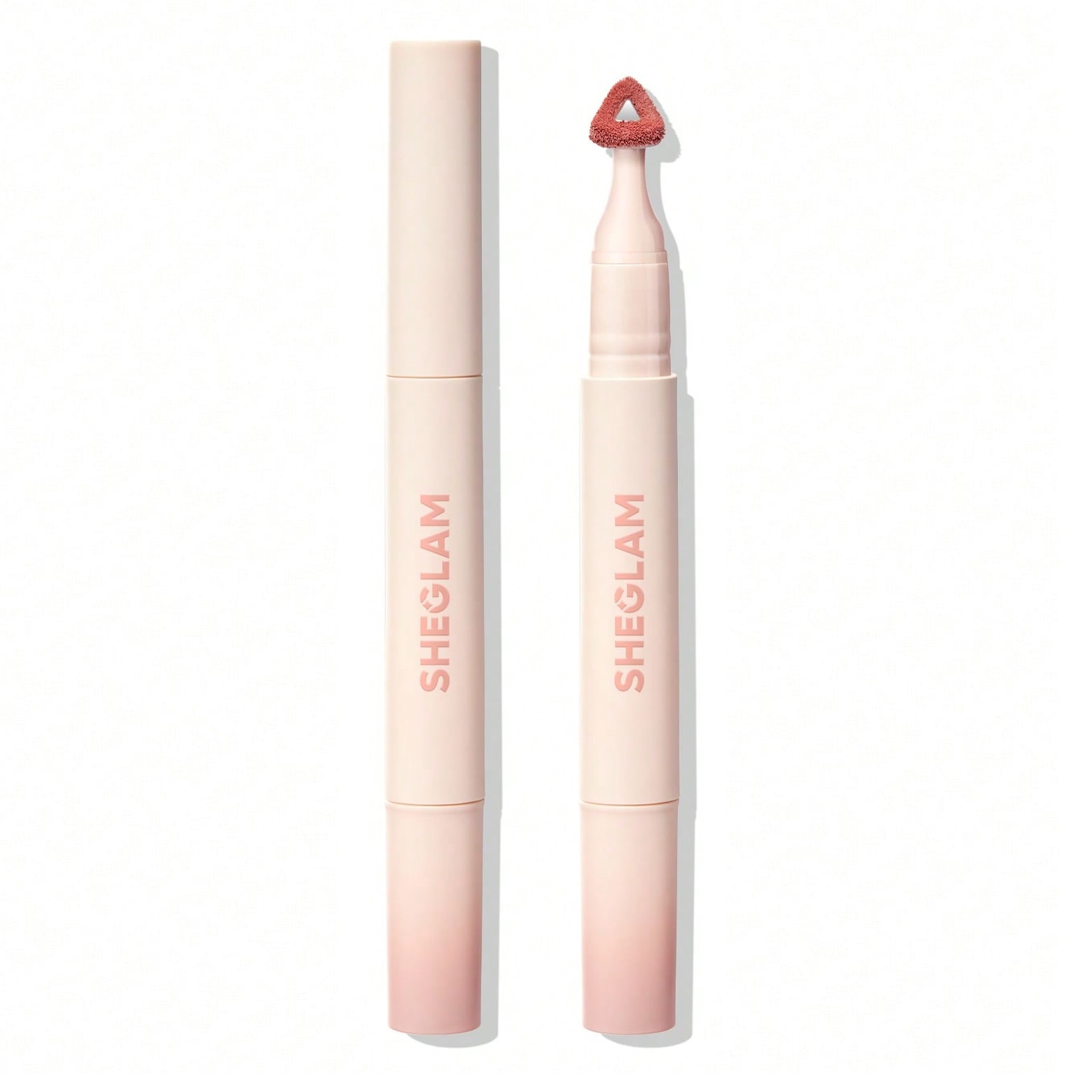 sheglam-marshmallow-puff-lip-blur-pen-032-soft bounce رژ لب مایع مات محوکننده مارشمالو پاف شیگلم Sheglam شماره 032 رنگ Soft Bounce - Image 1