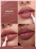 رژ لب مایع مات محوکننده مارشمالو پاف شیگلم Sheglam شماره 111 رنگ High Key - Image 2