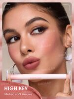 رژ لب مایع مات محوکننده مارشمالو پاف شیگلم Sheglam شماره 111 رنگ High Key - Image 6
