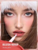 رژ لب مایع مات محوکننده مارشمالو پاف شیگلم Sheglam شماره 136 رنگ Blush Whip - Image 3