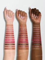 رژ لب مایع مات محوکننده مارشمالو پاف شیگلم Sheglam شماره 330 رنگ Red Teddy - Image 8