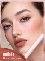 رژ لب مایع مات محوکننده مارشمالو پاف شیگلم Sheglam شماره 523 رنگ Brûlée - Image 3