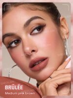 رژ لب مایع مات محوکننده مارشمالو پاف شیگلم Sheglam شماره 523 رنگ Brûlée - Image 6