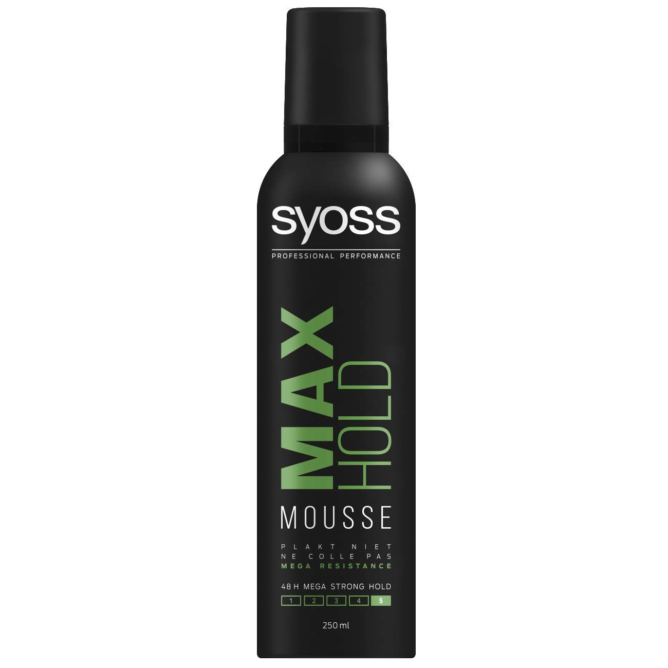 syoss Max Hold Hair Mousse 250ml موس حالتدهنده مو کراتین سایوس syoss قدرت نگهداری فوقالعاده شماره 5 حجم ۲۵۰ میل - Image 1