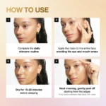 ماسک کلاژن لیفتینگ و سفت‌کننده آنوا Anua Golden Firming Collagen Wrapping Mask KPOP DEMON حجم 80 میل - Image 9