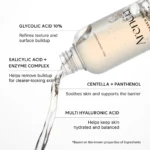 تونر لایه‌بردار و پاکسازی‌کننده آرنسیا Arencia Eraser Shot Glycolic Acid Exfoliator حاوی 10٪ گلیکولیک اسید، سالیسیلیک اسید و هیالورونیک اسید حجم 200 میل - Image 5