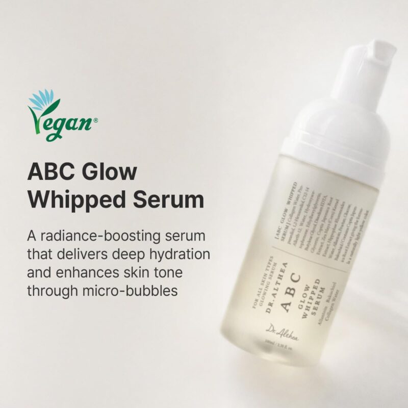 سرم آبرسان و روشن‌کننده پوست دکتر آلتیا Dr. Althea ABC Glow Whipped Serum حجم 100 میل - Image 3